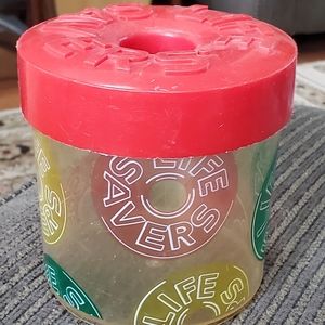 Vintage Lifesavers Hard-Plastic Candy Jar